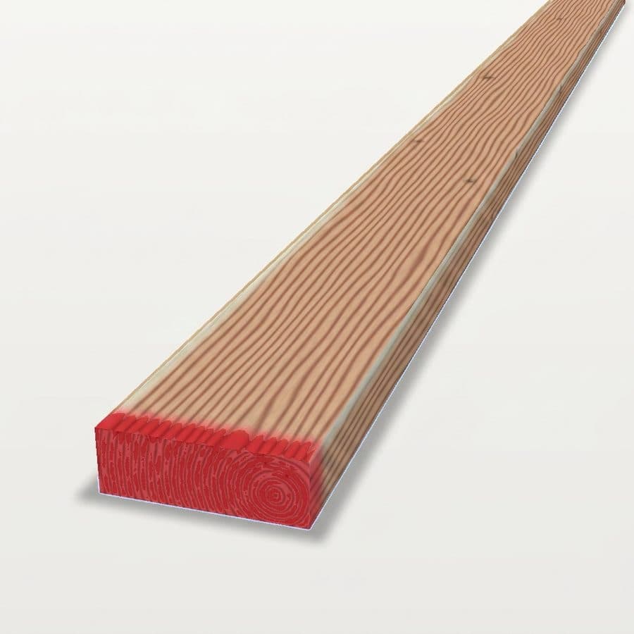 Euro Douglas C24 timmerhout — 75 × 225 mm, Geschaafd
