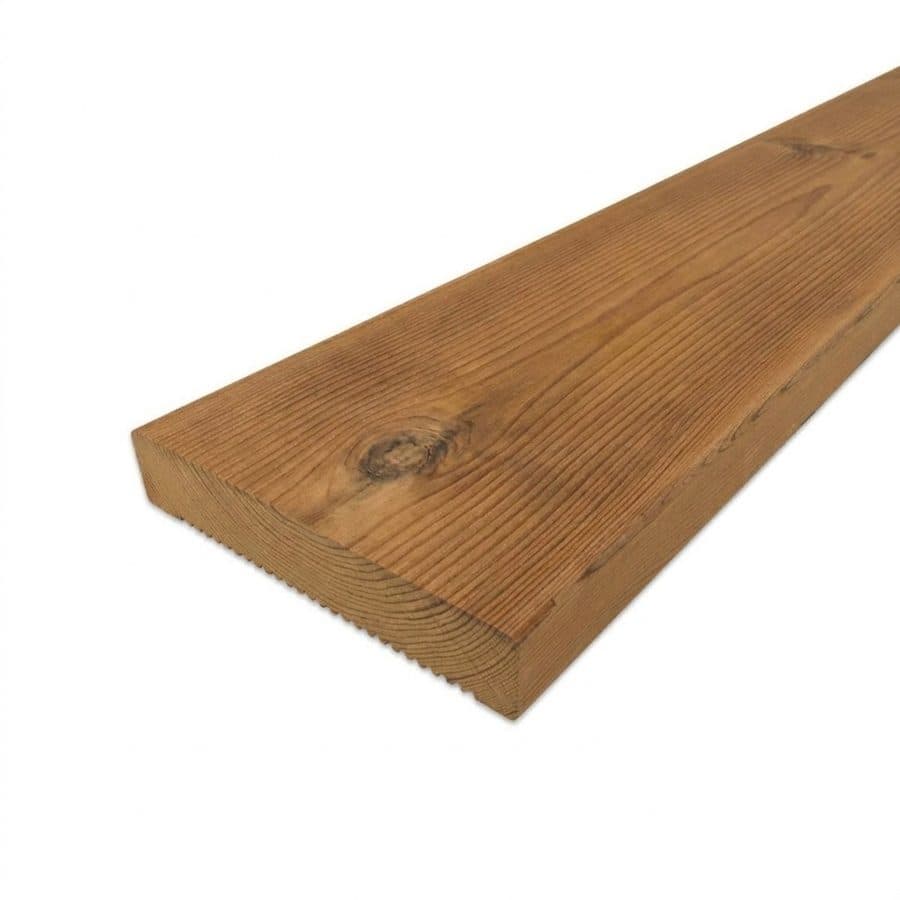 Thermowood terrasplank vuren/grenen — Glad